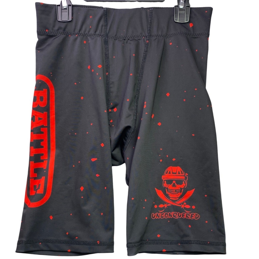 Battle Shorts‎ Boys Medium Compression Base Layer Sports Work Out Football